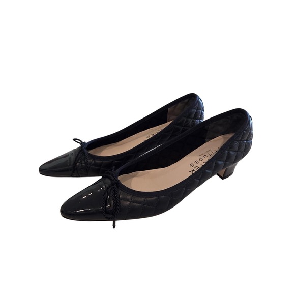 Paul Mayer Attitudes Quilted Titou‎ Block Heel - Size 9 NIB (New) - Picture 2 of 7